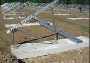 Fundament Photovoltaik Solar-Anlage